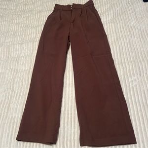 Abercrombie brown tailored pants